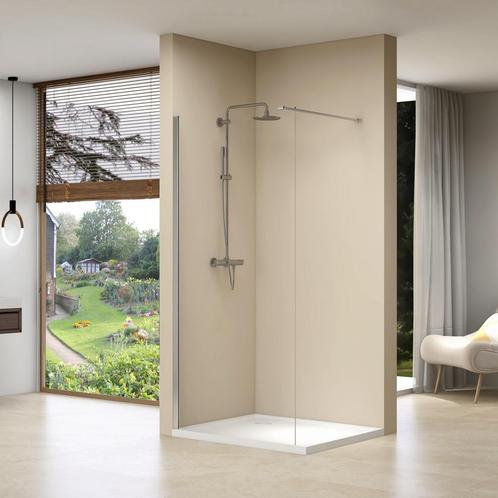 Inloopdouche Van Rijn ST01 80x200 cm Helder Glas 8 mm Met, Doe-het-zelf en Verbouw, Sanitair, Douche, Nieuw, Ophalen of Verzenden
