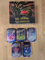 Pokémon - 6 Sealed box - Elite Trainer Box Lost Origin + 5x, Hobby en Vrije tijd, Verzamelkaartspellen | Pokémon, Nieuw