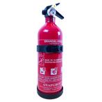 Brandblusser met Manometer Belgie Keur 1kg, Caravans en Kamperen, Nieuw