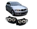 Xenon look Koplampen met Angel Eyes voor BMW 1 Serie E81 E82, Ophalen of Verzenden