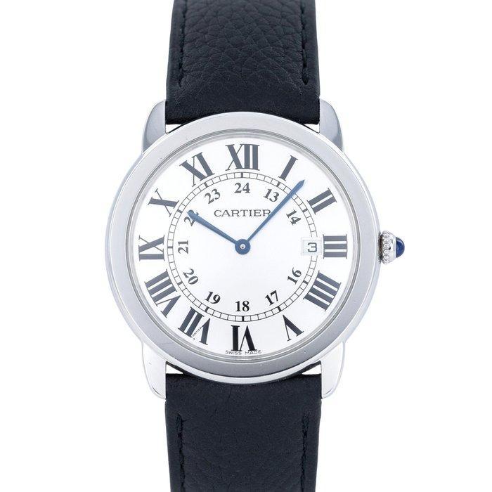 Cartier - Ronde Solo - Zonder minimumprijs - W6700255 -, Sieraden, Tassen en Uiterlijk, Horloges | Heren