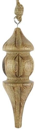 Kranshanger Droplet Hout 6x16 cm, Ophalen of Verzenden, Nieuw
