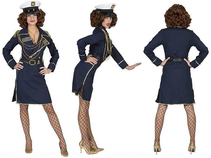 Captain Carla Officierspakje, Kleding | Dames, Carnavalskleding en Feestkleding, Nieuw, Ophalen of Verzenden