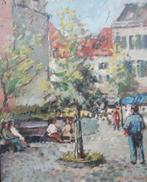 Leon De Coninck(XX) - Zonnige namiddag, Antiek en Kunst, Kunst | Schilderijen | Klassiek