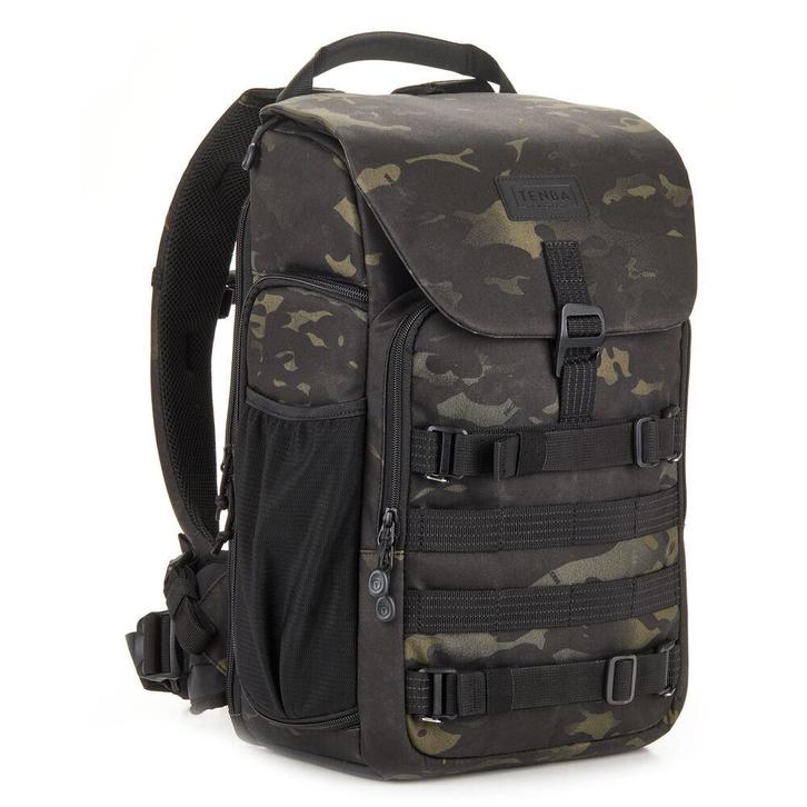 Tenba Axis V2 LT 18l Backpack Multicam Zwart, Audio, Tv en Foto, Fotografie | Fototassen, Rugtas, Nieuw, Overige merken, Ophalen of Verzenden