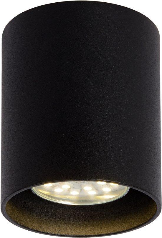 Lucide Bodi 1-lichts Opbouwspot - Rond - Zwart, Antiek en Kunst, Antiek | Lampen, Verzenden