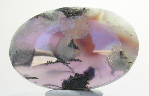 Agaat Cabochon - Hoogte: 42 mm - Breedte: 27 mm- 11.7 g -, Verzamelen, Mineralen en Fossielen