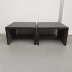 Set van 2 massieve salontafels - 70x45x70 cm, Huis en Inrichting, Tafels | Salontafels, Ophalen of Verzenden, Nieuw