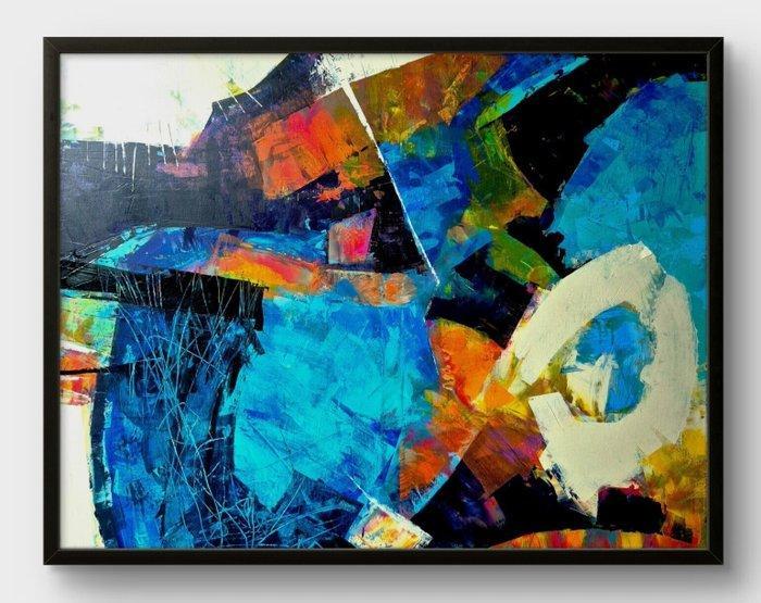 Sonja Brzak - My Way IV, Antiek en Kunst, Kunst | Schilderijen | Modern