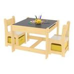 [en.casa] Kindertafel Irixoa met 2 stoelen meerkleurig, Nieuw, Verzenden