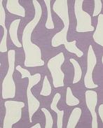 Katoen Voile Abstract Mauve, Hobby en Vrije tijd, Nieuw, Overige kleuren