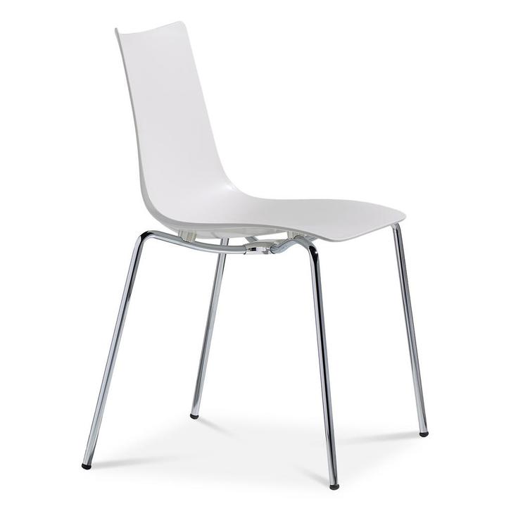 Designstoel Scab Zebra Technopolymer - Ivoor, Huis en Inrichting, Stoelen, Ophalen of Verzenden
