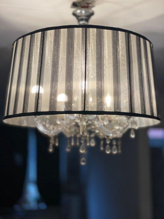 Kroonluchter (2) - Kristal, Staal, Huis en Inrichting, Overige Huis en Inrichting