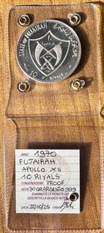 Fujairah. 10 Riyals 1970 “Apollo XII”, Postzegels en Munten