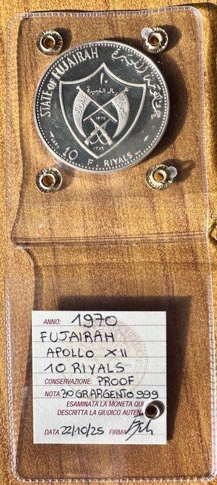 Fujairah. 10 Riyals 1970 “Apollo XII”, Postzegels en Munten, Munten | Azië