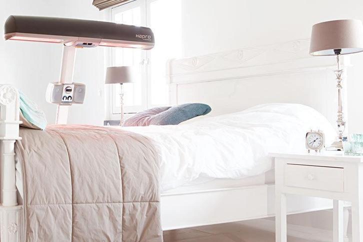 ACTIE REFURBISHED Hapro hp 8560 hb 945 Innergize, Witgoed en Apparatuur, Zonnebanken en Gezichtsbruiners, Refurbished, Zonnebank enkelzijdig