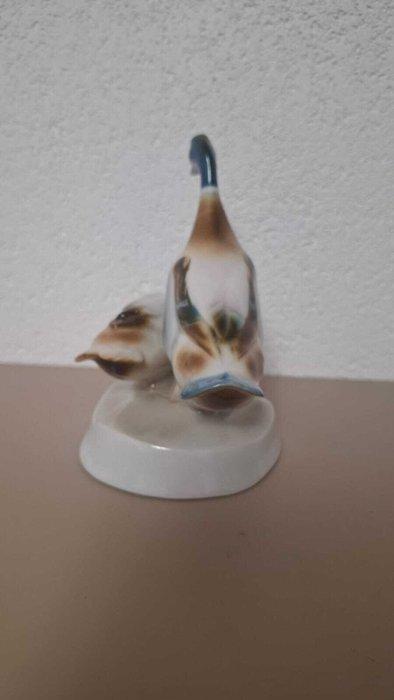 Zsolnay Pecs - Beeldje - Pair of Ducks - Porselein, Antiek en Kunst, Antiek | Glas en Kristal
