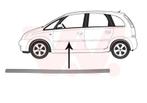 DEURBEKLEDING VOOR OPEL MERIVA A 2003-2006 13113510, Ophalen of Verzenden, Nieuw