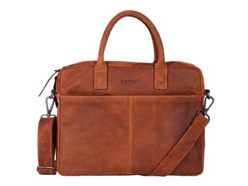 DSTRCT Wall Street Laptop Bag Cognac 11-14 inch beschikbaar voor biedingen