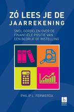 9789059726918 Zo lees je de jaarrekening, Verzenden, Nieuw, Philip L. Ferwerda