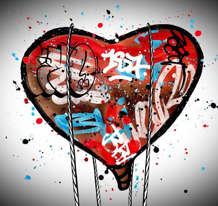 Moabit - Snoopy VS Woodstock X Life Is About Who Youre, Antiek en Kunst, Kunst | Designobjecten