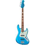 Mooer MBJ410 Metal Blue elektrische basgitaar met gigbag, Muziek en Instrumenten, Snaarinstrumenten | Gitaren | Bas, Verzenden