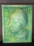 Hiones (XX-XXI) - sculptuur, Meisje met de parel 3D (U.V., Antiek en Kunst