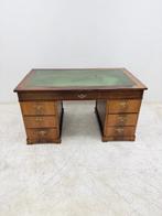 Vintage antiek houten bureau, Vergader- of Presentatieruimte, Ophalen of Verzenden, Gebruikt, Bureau