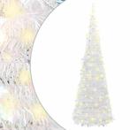vidaXL Kunstkerstboom pop-up 200 LEDs 210 cm wit, Diversen, Kerst, Verzenden, Nieuw