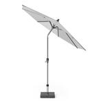Riva parasol 250 cm rond lichtgrijs met kniksysteem, Tuin en Terras, Parasols, Nieuw, Ophalen of Verzenden