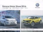 2016 Volkswagen Persbrochure zonder USB! Engels, Verzenden