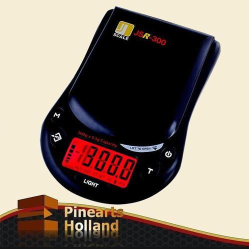 JScale JSR300 Pocket Balans - Zakweegschaal (300g x 0.1g), Doe-het-zelf en Verbouw, Weegschalen, Precisieweegschaal, Nieuw, Minder dan 50 kg