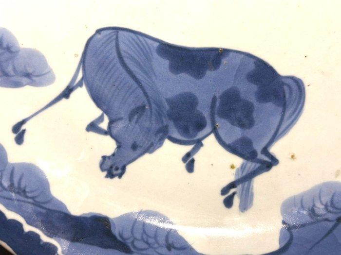 Bord - Japanese Arita Blue and White Porcelain Plate with, Antiek en Kunst, Antiek | Overige Antiek