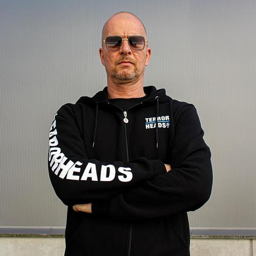 Terrorheads Hooded Zipper Mukacomisi (Sweaters), Kleding | Dames, Truien en Vesten, Verzenden