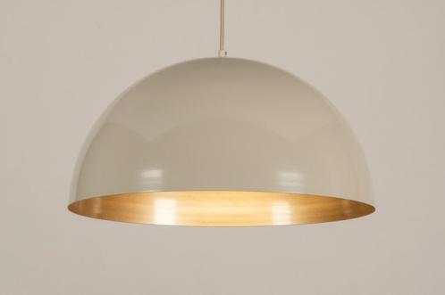 Rietveld Hanglampen - Goud, Beige, Zand - Metaal, Huis en Inrichting, Lampen | Hanglampen, Verzenden