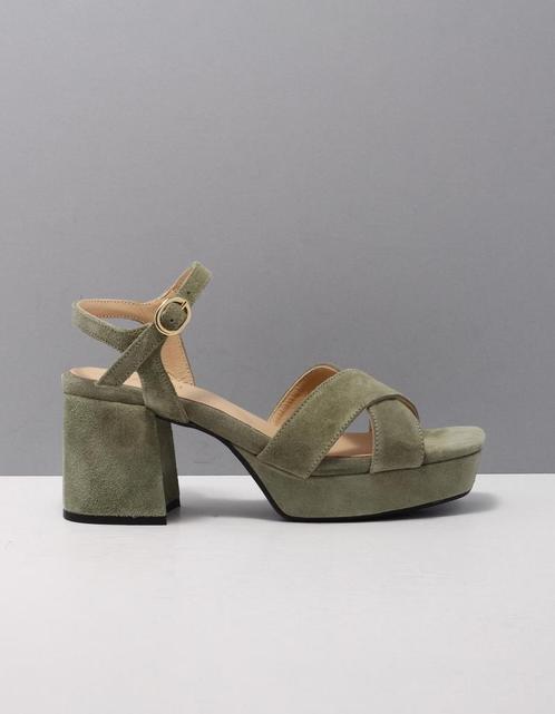 SALE! VIA VAI sandalen dames 37 groen, Kleding | Dames, Schoenen, Groen, Nieuw, Verzenden