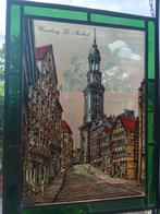 Glas-in-loodraam - 1910-1920 - Glas in lood hamburg st m, Antiek en Kunst