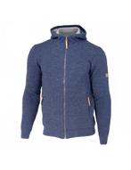 Ivanhoe vest Morel Hood Male voor heren van wol - Denim B..., Verzenden, Nieuw, Blauw