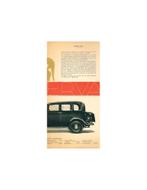 1934 MINERVA M4 12HP BROCHURE NEDERLANDS, Boeken, Auto's | Folders en Tijdschriften, Nieuw, Author