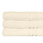 Handdoek Beige 50x100cm 100% Katoen 500 GSM - Treb TT, Nieuw, Verzenden, Theedoek of Handdoek, Overige kleuren