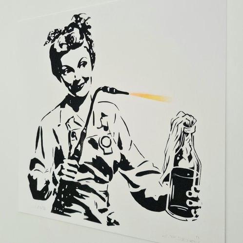 CANNED (Charlotte Parenteau-Denoël) - Breakfast, Antiek en Kunst, Kunst | Schilderijen | Modern