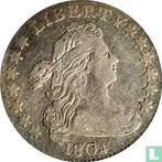 Verenigde Staten 1 dime 1804 (type 1), Postzegels en Munten, Munten | Amerika, Verzenden, Losse munt, Goud