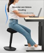 Wiebelkruk - Ergonomische kruk - Bureaukruk - Zwart - BH4B -, Huis en Inrichting, Verzenden, Nieuw