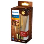 Philips LED Rustieklamp ST64 E27 5.8W 640lm 2200K Goud Di..., Ophalen of Verzenden, Nieuw