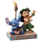 Disney Traditions – Lilo And Stitch Ohana Dancing, Verzamelen, Ophalen of Verzenden, Overige figuren, Nieuw, Beeldje of Figuurtje