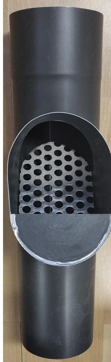 zinken loofafscheider - bladvanger Ø100 mm  -  Anthra zink, Doe-het-zelf en Verbouw, Buizen en Afvoer, Ophalen of Verzenden