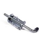 Benson Achterklepsluiting met veer - Staal - 17 cm - Zilv..., Auto diversen, Aanhangwagen-onderdelen, Ophalen of Verzenden, Nieuw