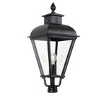 Vondel vierkante Kap buitenlamp zwart Buitenverlichting, Tuin en Terras, Buitenverlichting, Verzenden, Nieuw