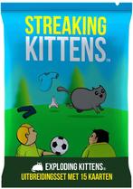 Streaking Kittens NL | Exploding Kittens - Kaartspellen, Hobby en Vrije tijd, Gezelschapsspellen | Kaartspellen, Nieuw, Verzenden