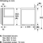 Siemens BF634LGS1 - iQ700 - Inbouwmagnetron, Verzenden, Zo goed als nieuw